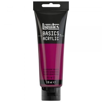 Tube de 118mL d’acrylique Basics – magenta quinacridone