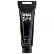 Tube de 118mL d’acrylique Basics – noir de mars