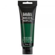 Tube de 118mL d’acrylique Basics – vert foncé permanent