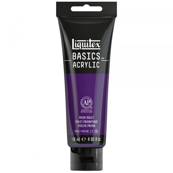 Tube de 118mL d’acrylique Basics – violet prismatique