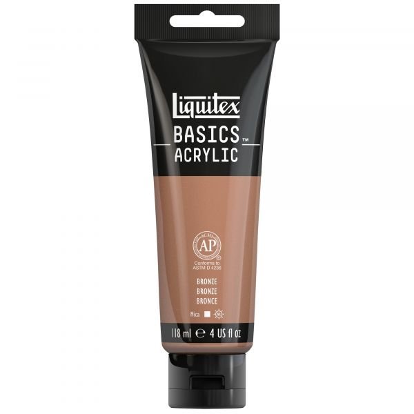 Tube de 118mL d’acrylique Basics – bronze