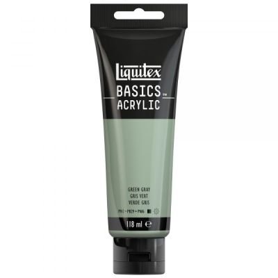 Tube de 118mL d’acrylique Basics – green grey