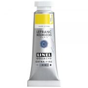 Tube de gouache 14mL Linel extra-fine – Jaune Citron sans Cadmium (Série 3)