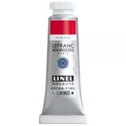 Tube de gouache 14mL Linel extra-fine – Rouge rubis (Série 1)