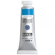 Tube de gouache 14mL Linel extra-fine – Ton bleu azural (Série 2)