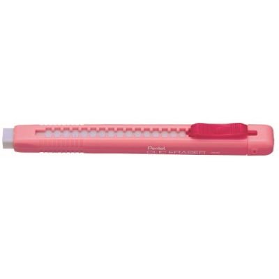 Gomme crayon clic rose