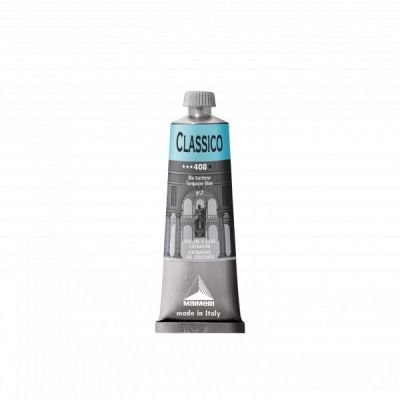 Tube de peinture à l’huile 60mL Classico extra-fine – Bleu turquoise