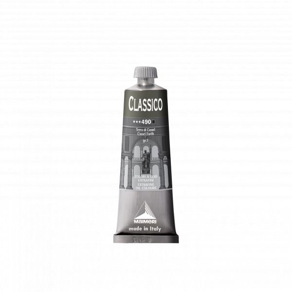 Tube de peinture à l’huile 60mL Classico extra-fine – Terre de cassel