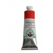 Tube de peinture à l’huile 18mL Old Holland extra-fine – Rouge cadmium clair (Cadmium red light) 21