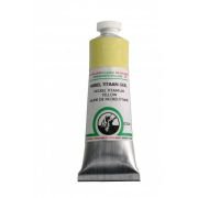 Tube de peinture à l’huile 18mL Old Holland extra-fine – Jaune titane nickel (Nickel titanium yellow) 121