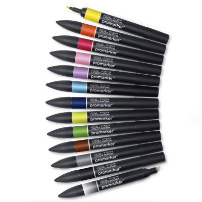 Assortiment de 12 feutres Promarker – Set de 12 Set 1