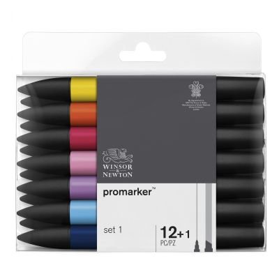 Assortiment de 12 feutres Promarker – Set de 12 Set 1