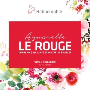 Le Rouge aquarelle