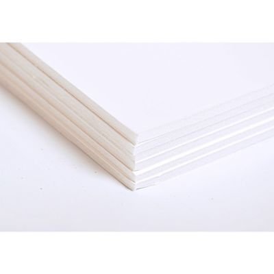 Planche de carton mousse blanc 3mm format 50x65cm (retrait en boutique seulement)