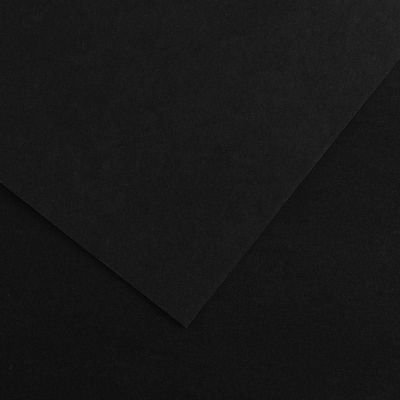 Feuille de papier Vivaldi 240g noir 38 format 50x65cm (retrait en boutique seulement)