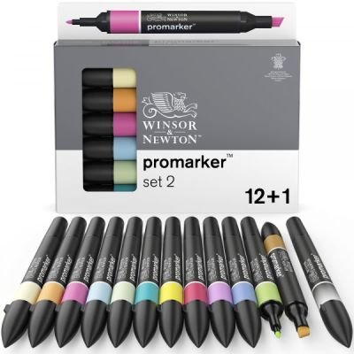 Assortiment de 12 feutres Promarker – Set de 12 Set 2