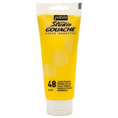 GOUACHE STUDIO 100ML JAUNE PRIMAIRE