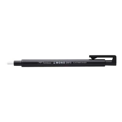 Stylo gomme mono zero pointe ronde étui noir