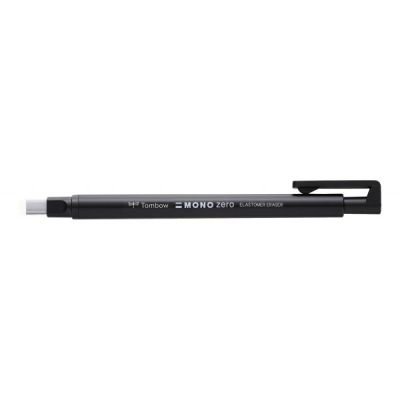 Stylo gomme mono zero pointe rectangulaire étui noir