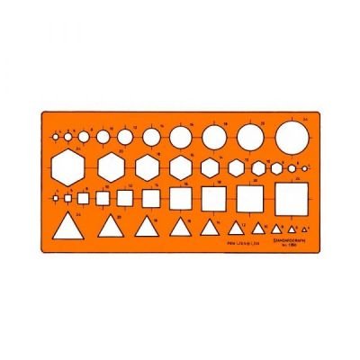 GABARIT MULTI-SYMBOLES/SECTIONS TRANSVERSALES STANDARDGRAPH