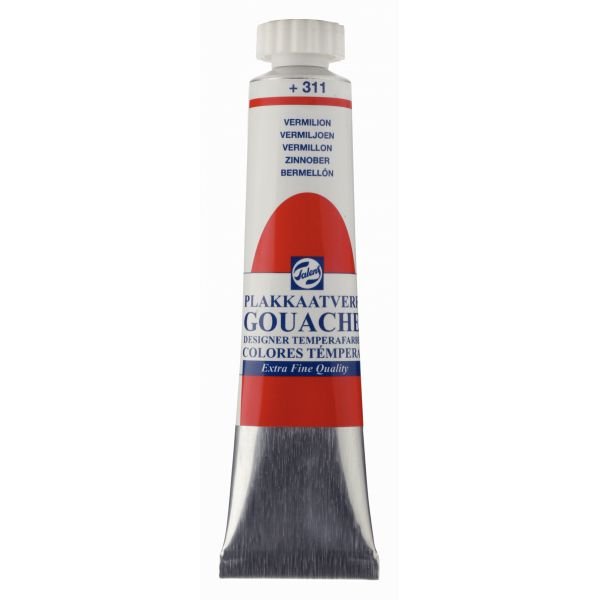 Tube de gouache 20mL Talens extra-fine – Vermillon